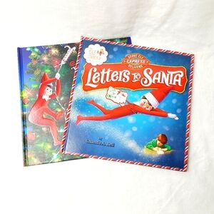 2 X THE ELF ON THE SHELF'S books